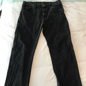 Men’s Dickies black jeans. 34x30